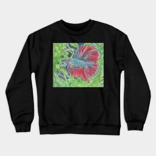 Betta fish Crewneck Sweatshirt